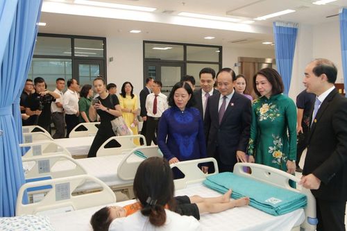 Bệnh viện Nhi Hà Nội chính thức đi vào hoạt động