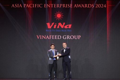 Vinafeed Group được vinh danh giải thưởng Doanh nghiệp xuất sắc châu Á 2024