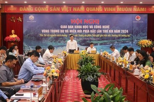 Giao ban Khoa học và Công nghệ vùng Trung du và miền núi phía Bắc lần thứ XIX năm 2024