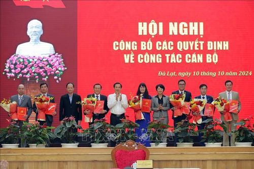 Lâm Đồng: Luân chuyển, bổ nhiệm 7 cán bộ chủ chốt các sở, ngành