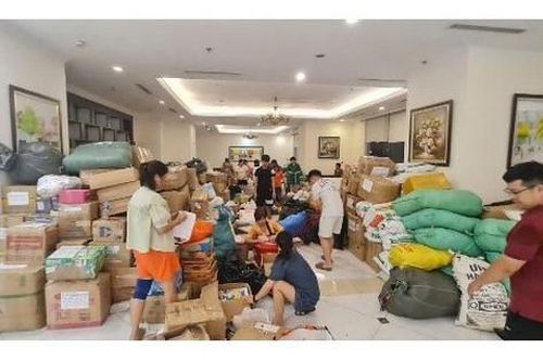 Trường mầm non Hoàng Văn Thụ (Hoàng Mai – Hà Nội): Yêu thương gửi tặng học sinh vùng lũ - Bát Xát - Lào Cai