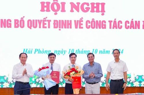 Hải Phòng có tân Giám đốc Sở Nội vụ