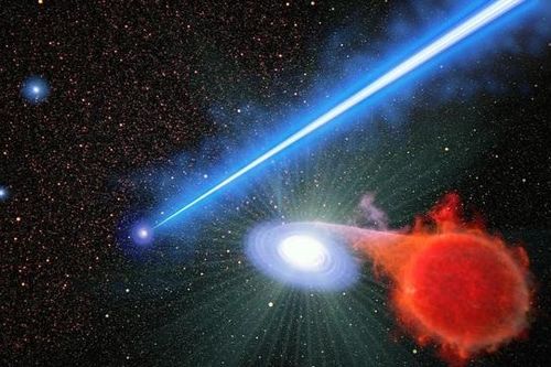 Phóng ra từ lỗ đen, 'rồng xanh' kinh dị khiến mọi thứ phát nổ