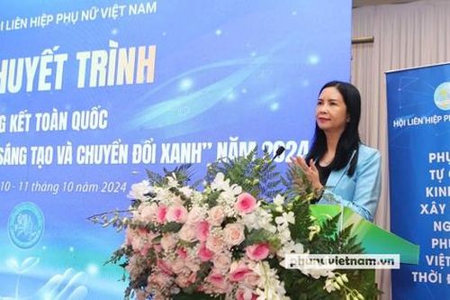 40 Dự án xuất sắc tranh tài tại Vòng chung kết toàn quốc cuộc thi 'Phụ nữ khởi nghiệp sáng tạo và chuyển đổi xanh' năm 2024