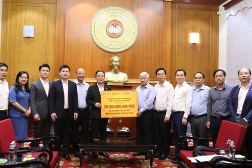 T&T, SHB và các doanh nghiệp trong hệ sinh thái của bầu Hiển ủng hộ 20 tỷ đồng khắc phục thiệt hại bão lũ