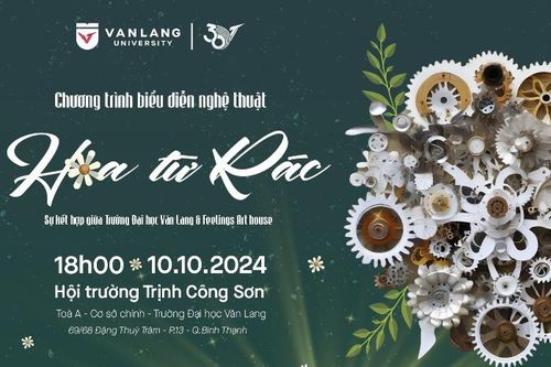 'Hoa từ Rác' mang thông điệp về bảo vệ môi trường