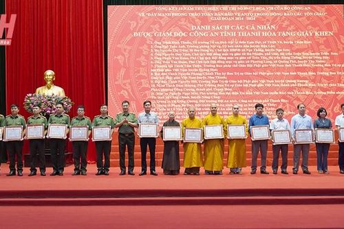Đẩy mạnh phong trào toàn dân bảo vệ an ninh Tổ quốc trong đồng bào các tôn giáo