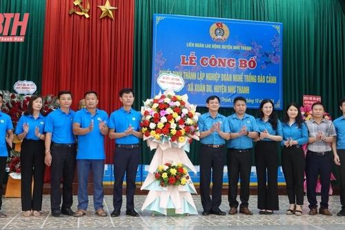 Thành lập Nghiệp đoàn nghề Trồng đào cảnh xã Xuân Du