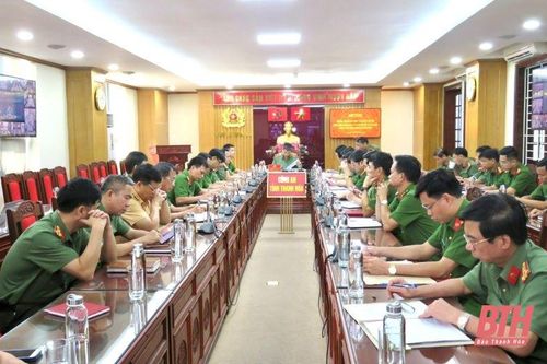 Hội nghị trực tuyến về chuyển đổi số trong Công an Nhân dân