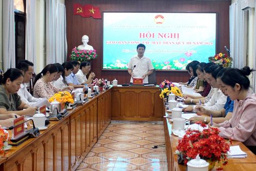 Tập trung thực hiện tốt việc tổ chức Ngày hội Đại đoàn kết tại các khu dân cư