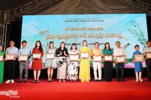 Trao 24 giải Hội thi Giọng ca tài tử và cải lương tỉnh Đồng Nai năm 2024
