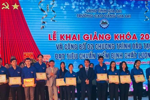 Trường Cao đẳng Gia Lai đạt chuẩn chất lượng giáo dục nghề nghiệp