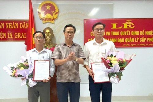 Ia Grai: Điều động, bổ nhiệm công chức lãnh đạo quản lý cấp phòng