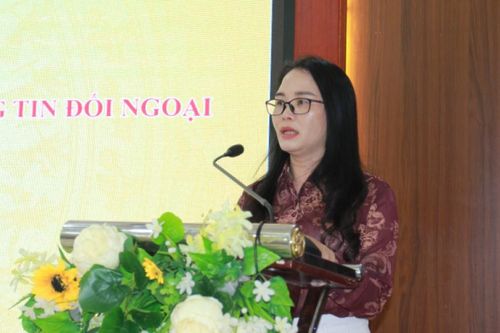 Hơn 150 người được bồi dưỡng công tác thông tin đối ngoại và phát ngôn, cung cấp thông tin cho báo chí