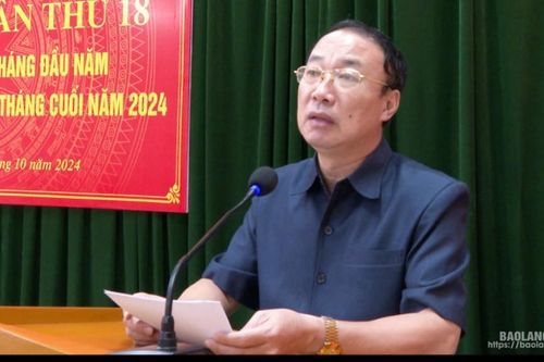 Hội nghị lần thứ 18 Ban Chấp hành Đảng bộ huyện Tràng Định