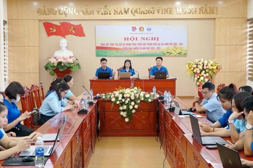 Thành phố Lào Cai hiện có 16.202 đội viên thiếu niên