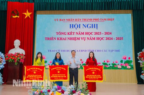 Thành phố Tam Điệp triển khai nhiệm vụ năm học 2024-2025