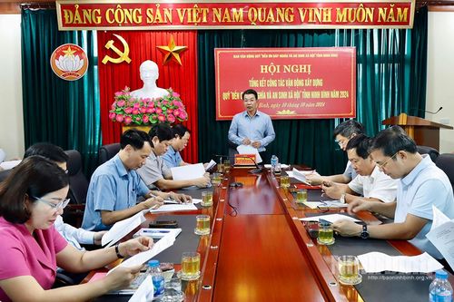 Tổng kết công tác vận động xây dựng Quỹ 'Đền ơn đáp nghĩa và an sinh xã hội' tỉnh năm 2024