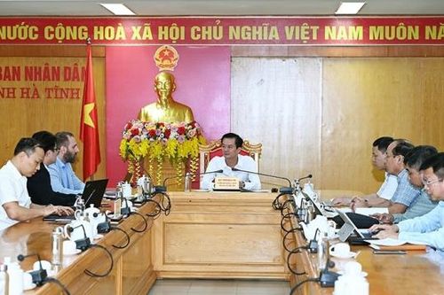 Hà Tĩnh: Doanh nghiệp Nga đề xuất khảo sát đầu tư dự án điện gió