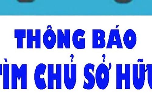 Tìm chủ sở hữu xe máy