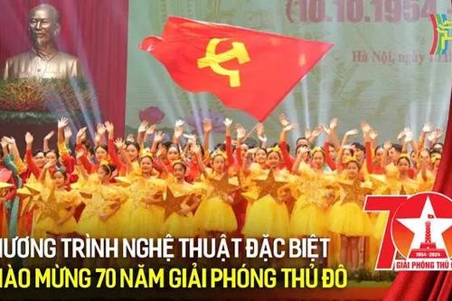 Chương trình nghệ thuật đặc biệt 'Thủ đô 70 năm - Bản hùng ca'