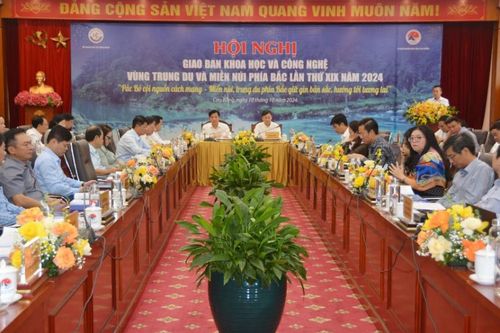 Hội nghị giao ban Khoa học và Công nghệ vùng Trung du và miền núi phía Bắc lần thứ XIX