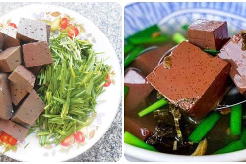 Huyết heo nấu canh hẹ có tác dụng gì?