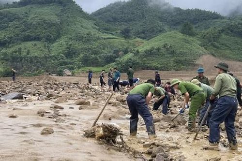 Dừng tìm kiếm nạn nhân mất tích vụ lũ quét, sạt lở đất kinh hoàng tại thôn Làng Nủ