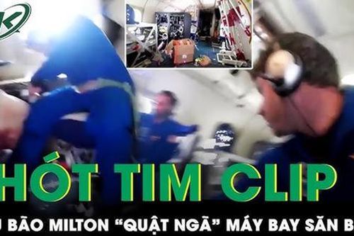 Siêu bão Milton suýt 'quật ngã' máy bay săn bão có kinh nghiệm 50 năm, dự báo sóng thần cao 4,5m