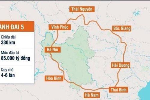 Đường Vành đai 5: Hà Nội kết nối 7 tỉnh mở rộng tầm ảnh hưởng đến vùng Bắc bộ