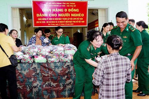Sóc Trăng : 'Gian hàng 0 đồng dành cho người nghèo'