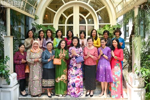 Phu nhân Ngô Phương Ly gặp mặt Nhóm Phụ nữ Cộng đồng ASEAN