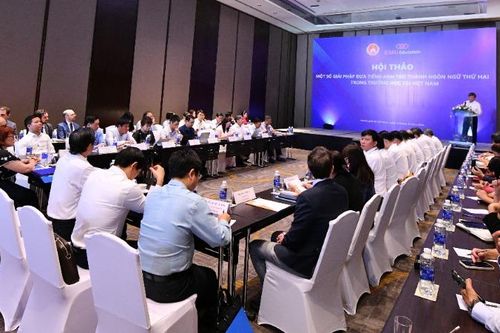 Đưa tiếng Anh trở thành ngôn ngữ thứ hai trong trường học