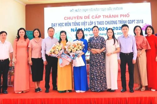 Hải Phòng: Thực hiện Chuyên đề Dạy học môn Tiếng Việt lớp 5 theo Chương trình mới