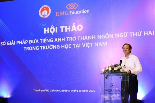 TPHCM: Đề xuất các giải pháp đưa tiếng Anh thành ngôn ngữ thứ hai trong trường học