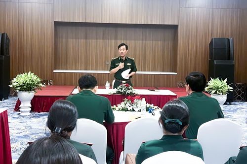 Sẵn sàng cho chương trình gặp mặt cán bộ, hội viên phụ nữ BĐBP khu vực phía Bắc