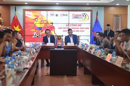 Sôi động Giải bóng đá Futsal sinh viên khu vực Hà Nội năm 2024