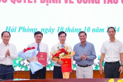 Bản tin 8H: Bổ nhiệm Giám đốc Sở Nội vụ, Phó Trưởng ban Tổ chức Thành ủy Hải Phòng