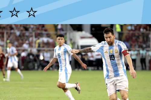 Messi vô duyên, Argentina rơi chiến thắng sau 'trận thủy chiến'