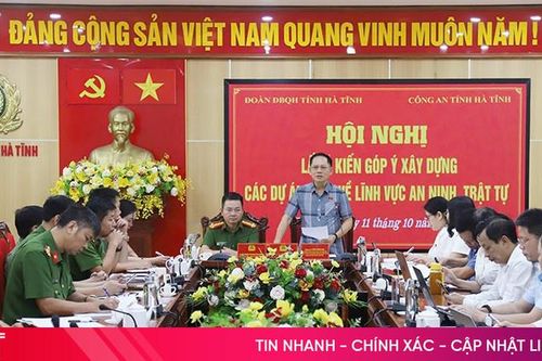 Nhiều ý kiến chất lượng góp ý các dự án luật liên quan an ninh trật tự