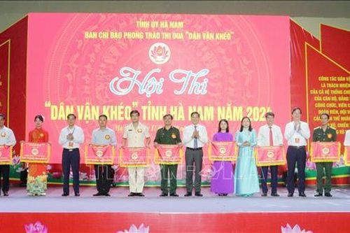 Hội thi 'Dân vận khéo' tỉnh Hà Nam năm 2024
