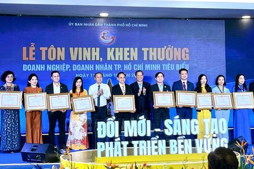 TP Hồ Chí Minh: Tôn vinh hơn 170 doanh nghiệp, doanh nhân tiêu biểu năm 2024