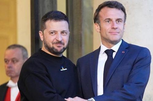 Ông Zelensky tới Paris, lần thứ 5 hội đàm với ông Macron
