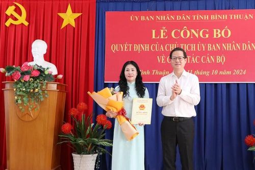 Bình Thuận có tân Giám đốc Sở Lao động - Thương binh và Xã hội