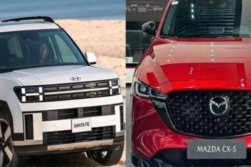 Thích SUV cao cấp, chọn mua Hyundai Santa Fe hay Mazda CX-5?
