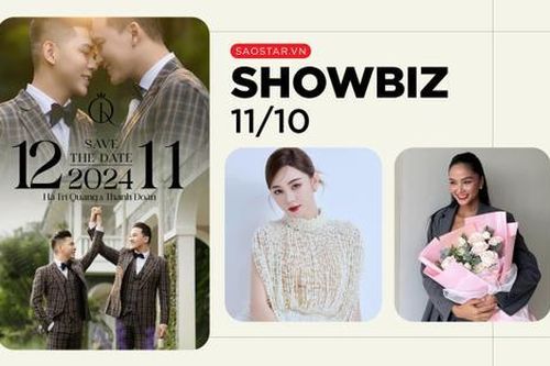 Showbiz 11/10: Hà Trí Quang báo tin vui, H'Hen Niê 'úp mở' chuyện cầu hôn