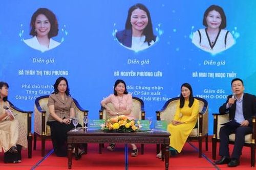 Tọa đàm 'Hành trình chuyển đổi xanh của doanh nghiệp nữ'