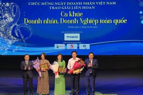 10 tiết mục đoạt giải tại Liên hoan ca khúc doanh nhân, doanh nghiệp toàn quốc 2024