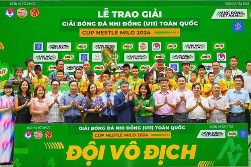 VFF ra quyết định giữ nguyên án phạt, U11 Sông Lam Nghệ An chính thức bị tước chức vô địch