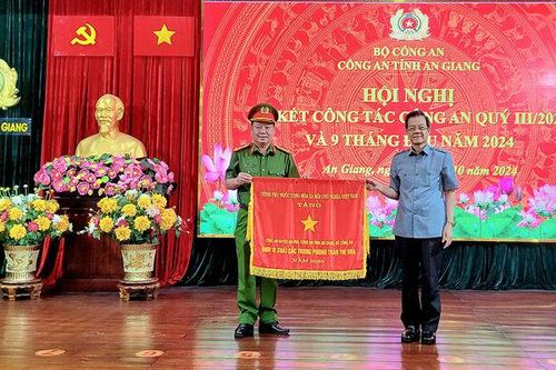 Công an An Giang sơ kết công tác công an quý III và 9 tháng của năm 2024